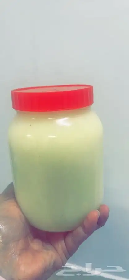 سمن غنم ابيض صافي 1
