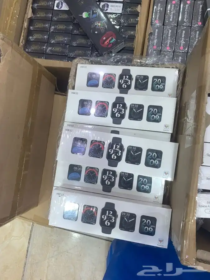 ساعات شبيهه ابل بضمان وبسعر جملة Hw22 11