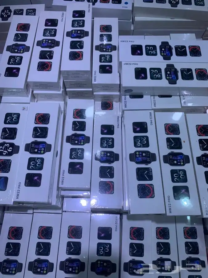 ساعات شبيهه ابل بضمان وبسعر جملة Hw22 9