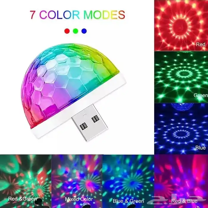 إضاءة LED بمخرج USB للاحتفالات 0