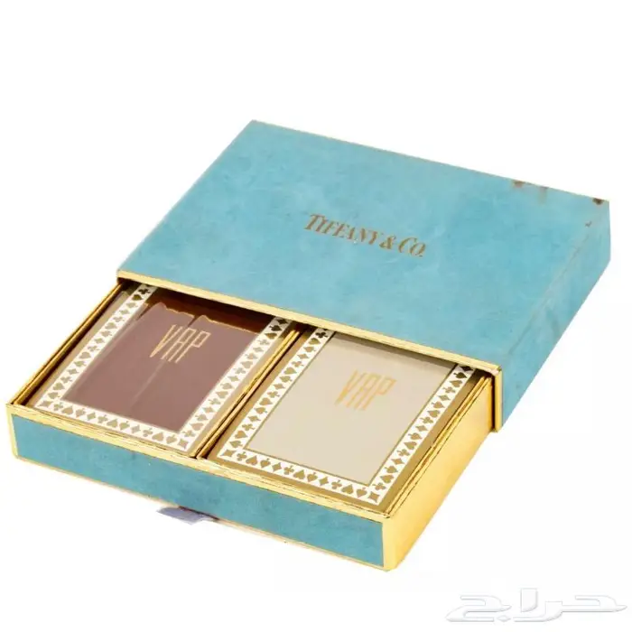 ورق لعب قديم اصلي ماركه تيفاني Tiffany Co 0