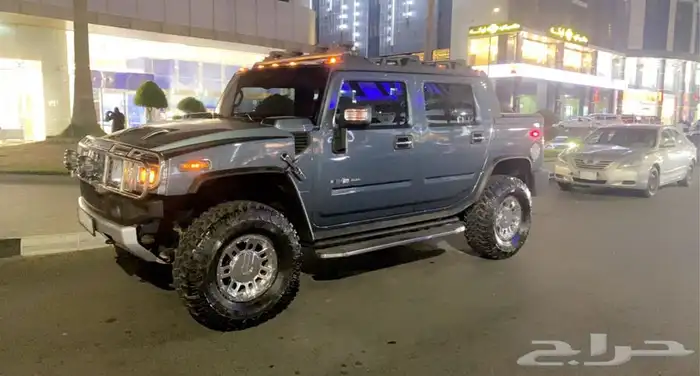 همر H2 2008 حوض الجميح مخزن بلوحة مميزة ه م ر 2