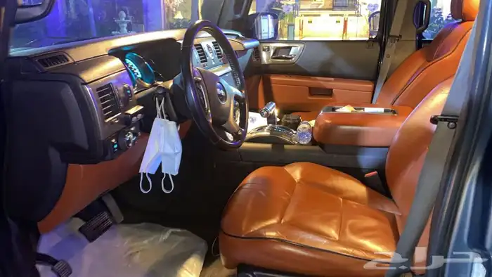 همر H2 2008 حوض الجميح مخزن بلوحة مميزة ه م ر 7