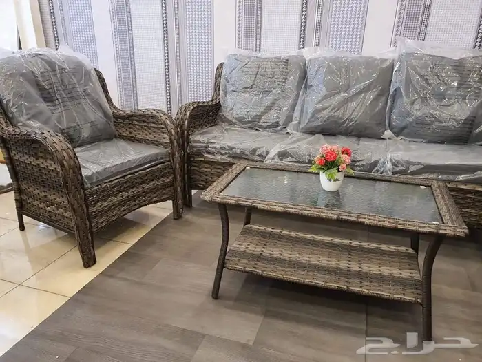 مظلة مع اربع كراسي (يمكنك ايضا تقسيط منتجاتك ) 48