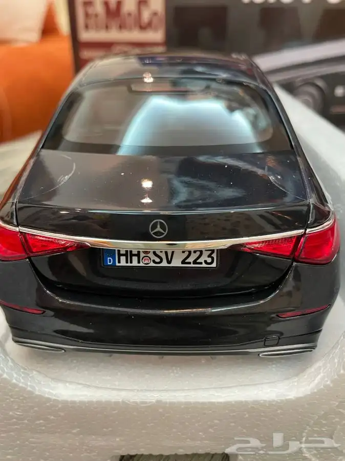 مجسم مرسيدس 2021 S class حجم 18 1 2