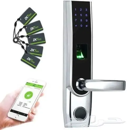 اقفال الكترونية كارت وبصمة Door Lock 3