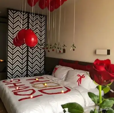 تنسيق غرف نوم ذكرى زواج عروض بكجات ب ارخص الاسعار 1