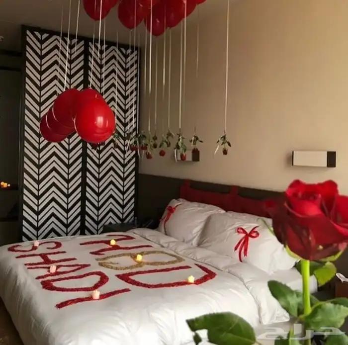 تنسيق غرف نوم ذكرى زواج عروض بكجات ب ارخص الاسعار 1