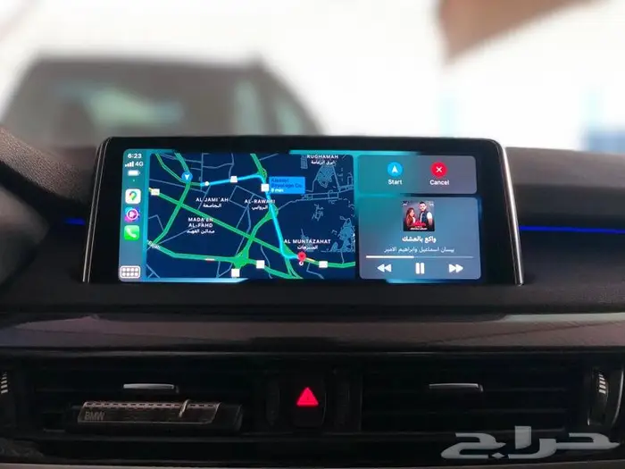 اضافة ابل كاربلي لسيارات بي ام دبليو CarPlay 2