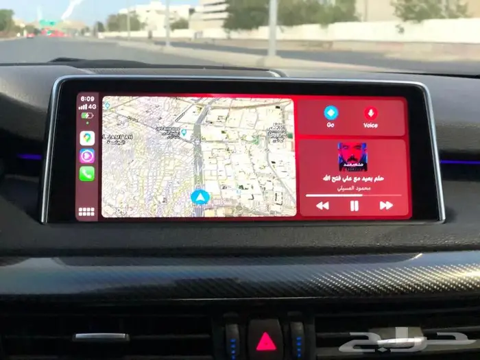 اضافة ابل كاربلي لسيارات بي ام دبليو CarPlay 4