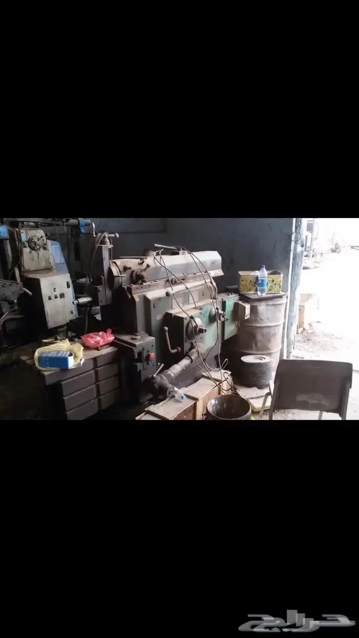 مخرطه ورشه قطع غيار مجمع متكامل للبيع 14