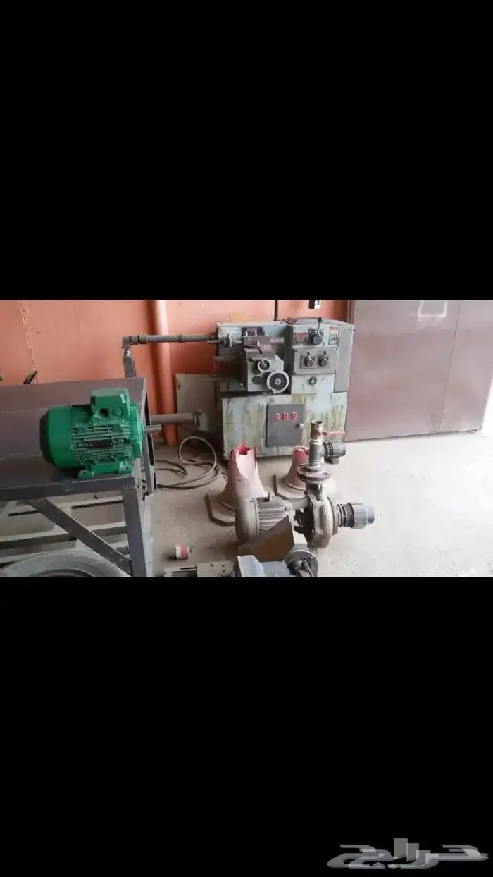 مخرطه ورشه قطع غيار مجمع متكامل للبيع 19