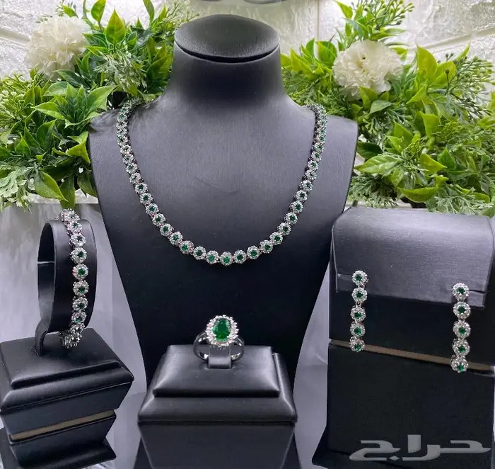 طقم اكسسوار مناسبات زركون جودة عالية سعر رخيص جدا 7