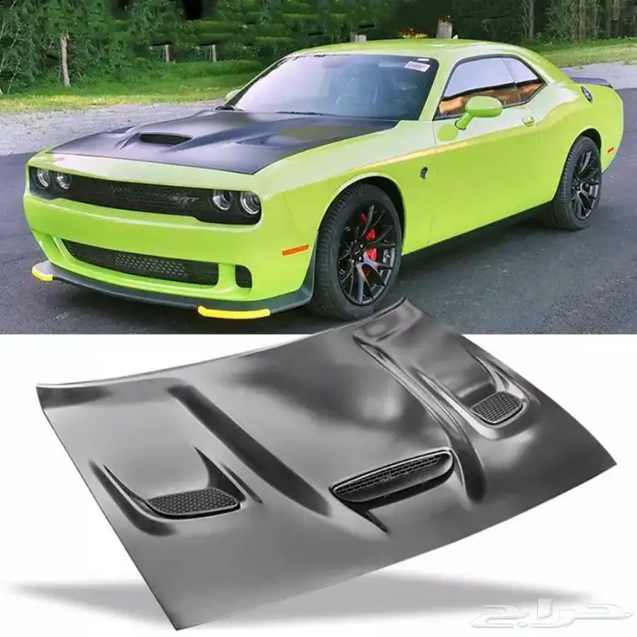 كبوت تشالنجر SRT هيلكات 2008 - 2021 المنيوم 0