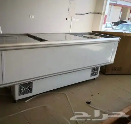 فريزرات مسطحه سحاب أفقي زجاج 2