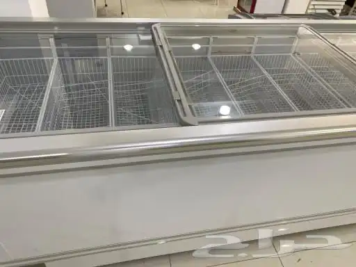 فريزرات مسطحه سحاب أفقي زجاج 1