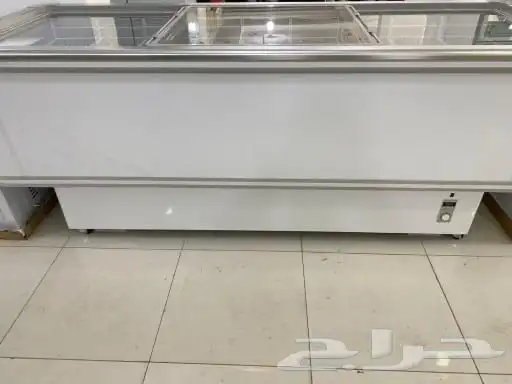 فريزرات مسطحه سحاب أفقي زجاج 9