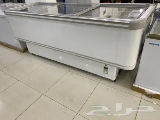 فريزرات مسطحه سحاب أفقي زجاج 7