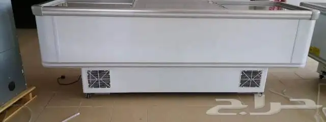 فريزرات مسطحه سحاب أفقي زجاج 5