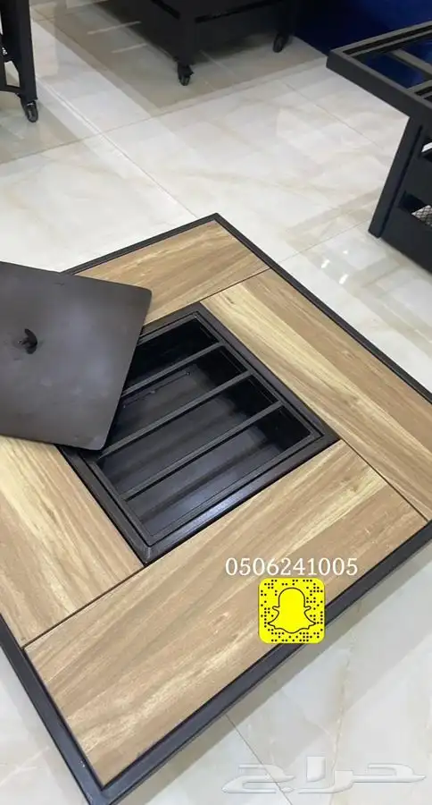 طاولات او منقد تدفئه خارجيه سيراميك مشبات منقل حدايق 46