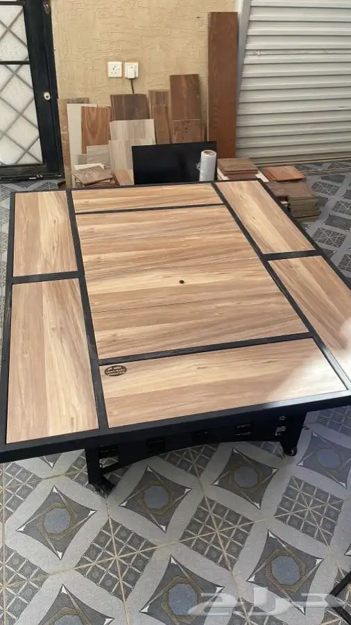 طاولات او منقد تدفئه سيراميك للحدايق ومنقل على الحطب 95