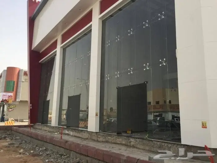 تركيب زجاج سيكوريت زجاج استركشر ستركشر قواطع درايش المنيوم 19