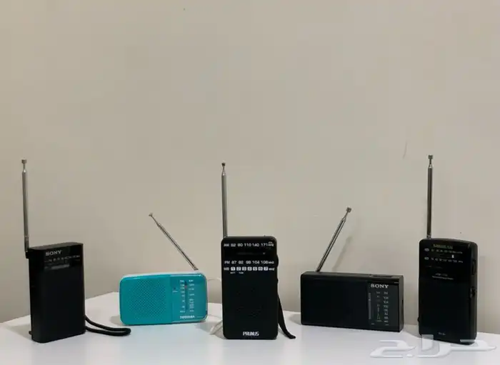 راديوهات جيب بحالة الجديد sony toshiba sangean 0
