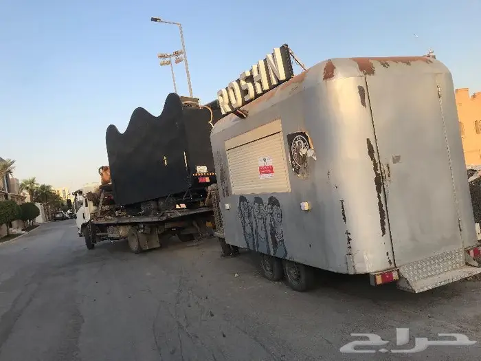 سطحه مع ونش سحب ونقل عربات الرياض 0