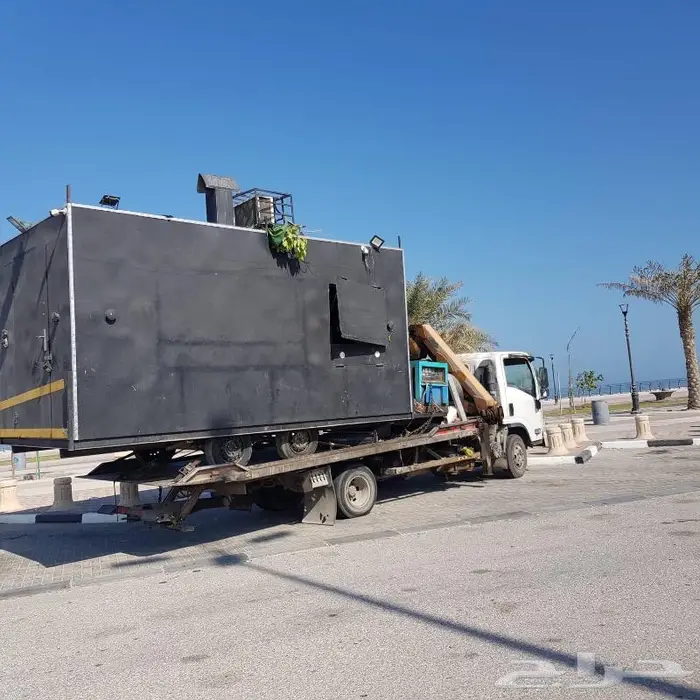 سطحه مع ونش سحب ونقل عربات الرياض 2