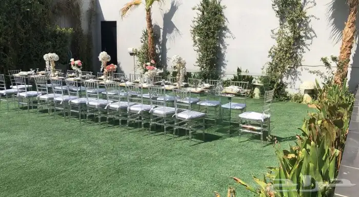 تاجير كراسي وطاولات تنسيق حفلات 0504487897 3
