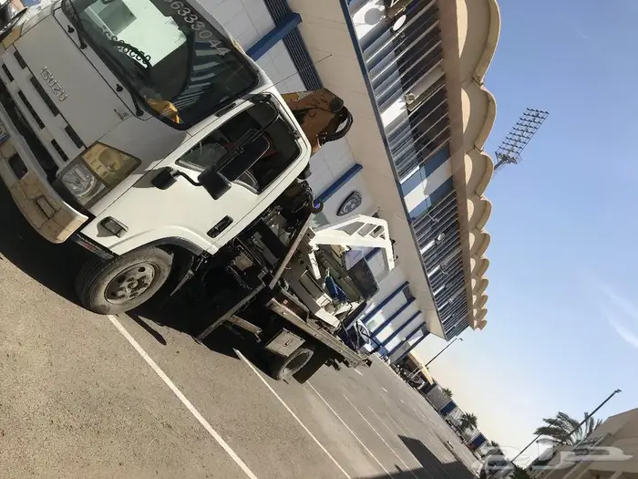 سطحه مع ونش سحب ونقل عربات الرياض 3