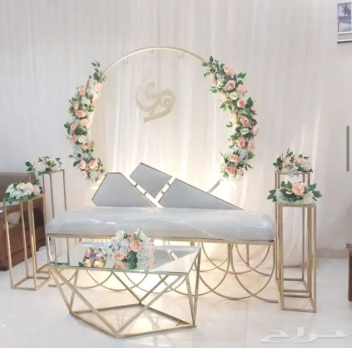 تاجير كراسي وطاولات تنسيق حفلات 0504487897 12