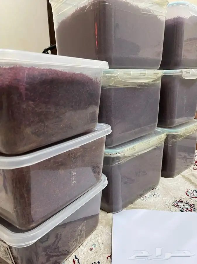 زعفران فاخر طعم ولون ورائحة بالجملة 1