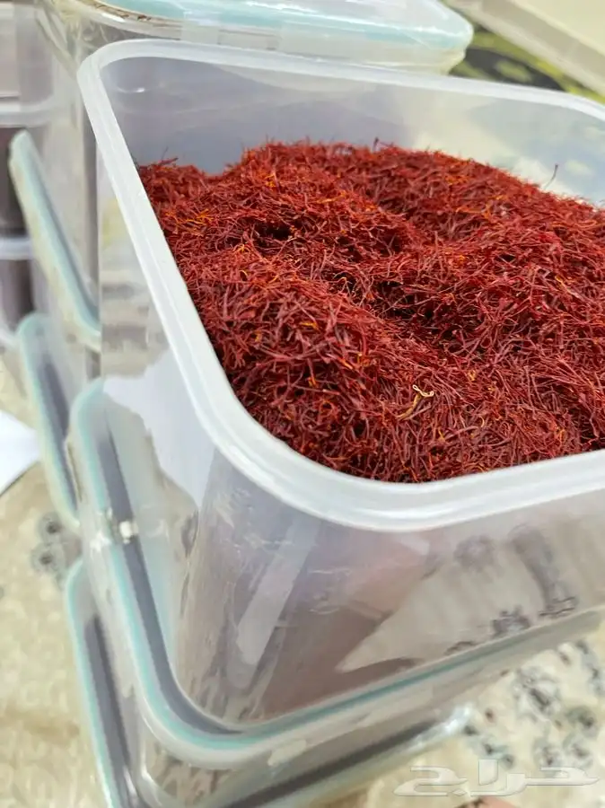 زعفران فاخر طعم ولون ورائحة بالجملة 4
