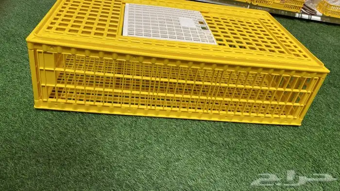 شبك اصفر لنقل دجاج وجميع انواع الطيور جمله فقط 2