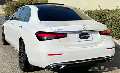 مرسيدسE200موديل2021ممشي11ألف علي الضمان 8