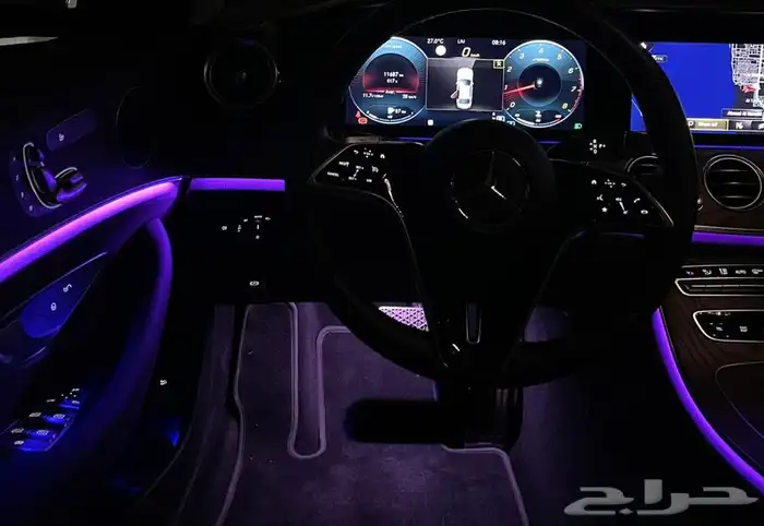 مرسيدسE200موديل2021ممشي11ألف علي الضمان 65