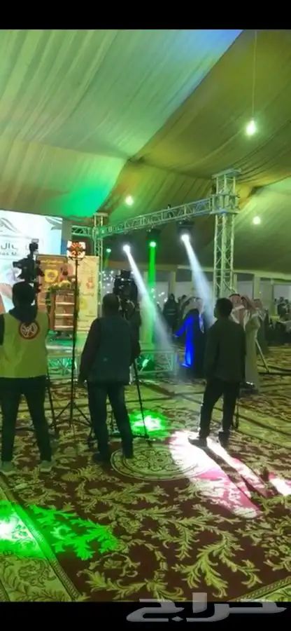 تجهيز إضاءه تنسيق الحفلات تنظيم المؤتمرات مسرح تراس شاشه 6