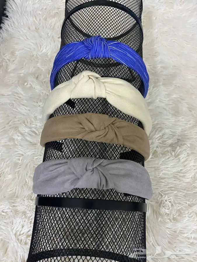 ربطات شعر واطواق 5