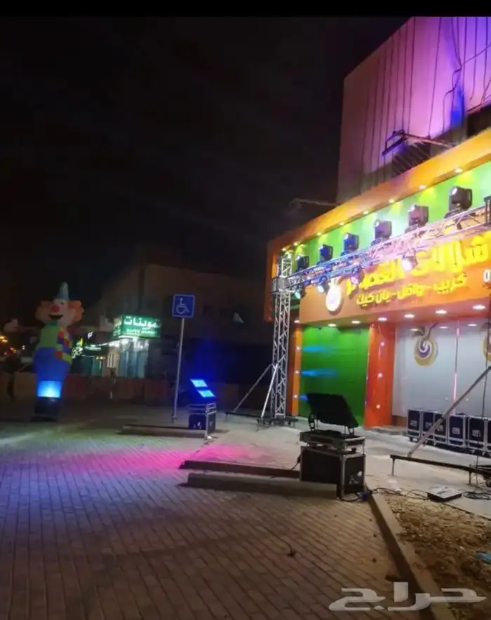 تجهيز إضاءه تنسيق الحفلات تنظيم المؤتمرات مسرح تراس شاشه 2