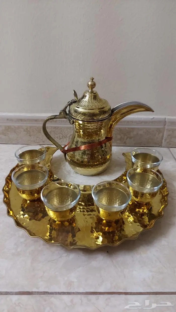 طقم دلال نحاس 5