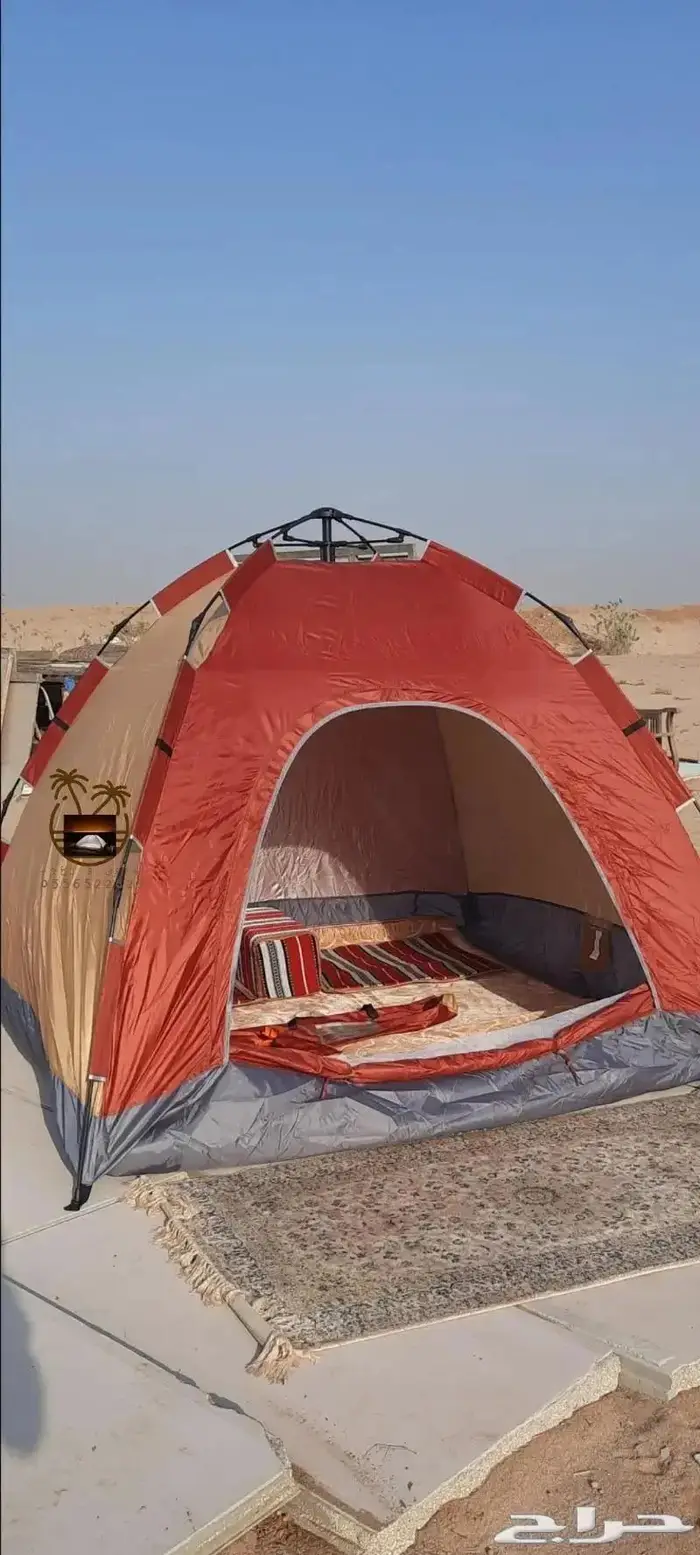 خيمة مبيت _ ناموسيات _ حمام لرحلات 67