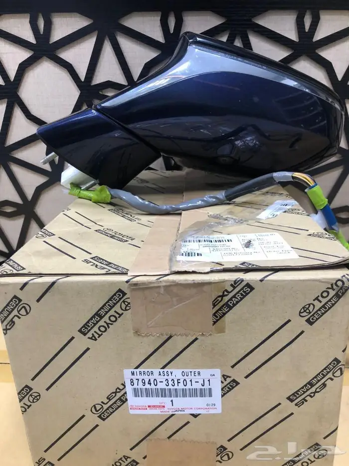 مرايه لكزس ES350 فل كامل يسار 2021 لون كحلي 1