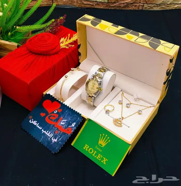 ساعات رولكس. مع بوكس هدايا متكامل 0