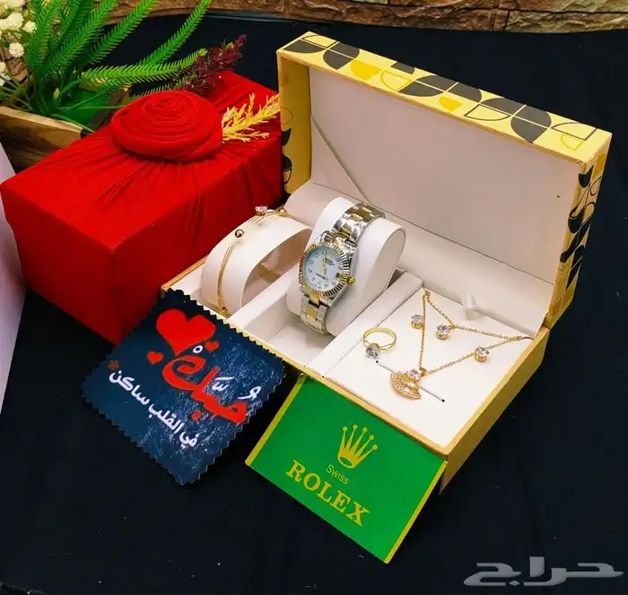 ساعات رولكس. مع بوكس هدايا متكامل 52