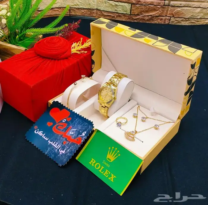 ساعات رولكس. مع بوكس هدايا متكامل 58