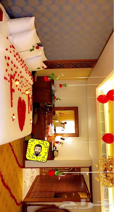 تنسيق غرف عرسان وذكرا الزوجات 16