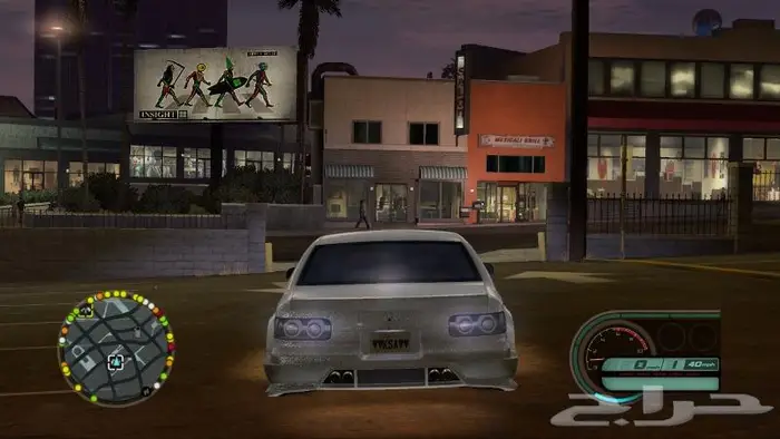 لعبة سباق الليل Midnight Club LA مع تعديل 1