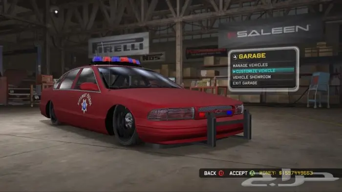 لعبة سباق الليل Midnight Club LA مع تعديل 5
