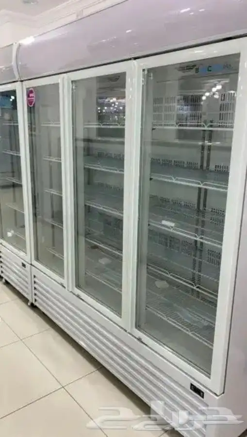 ثلاجات BANCOOL باب زجاج للدواجن والعصيرات والكباب 2